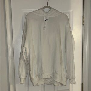 Nike White Hoodie